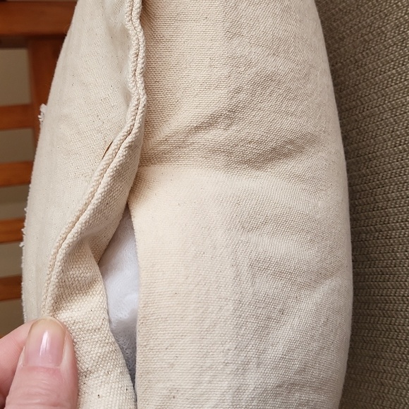 Home Sweet‎ Home Accent Pillow Canvas Look Button closure - Picture 5 of 5